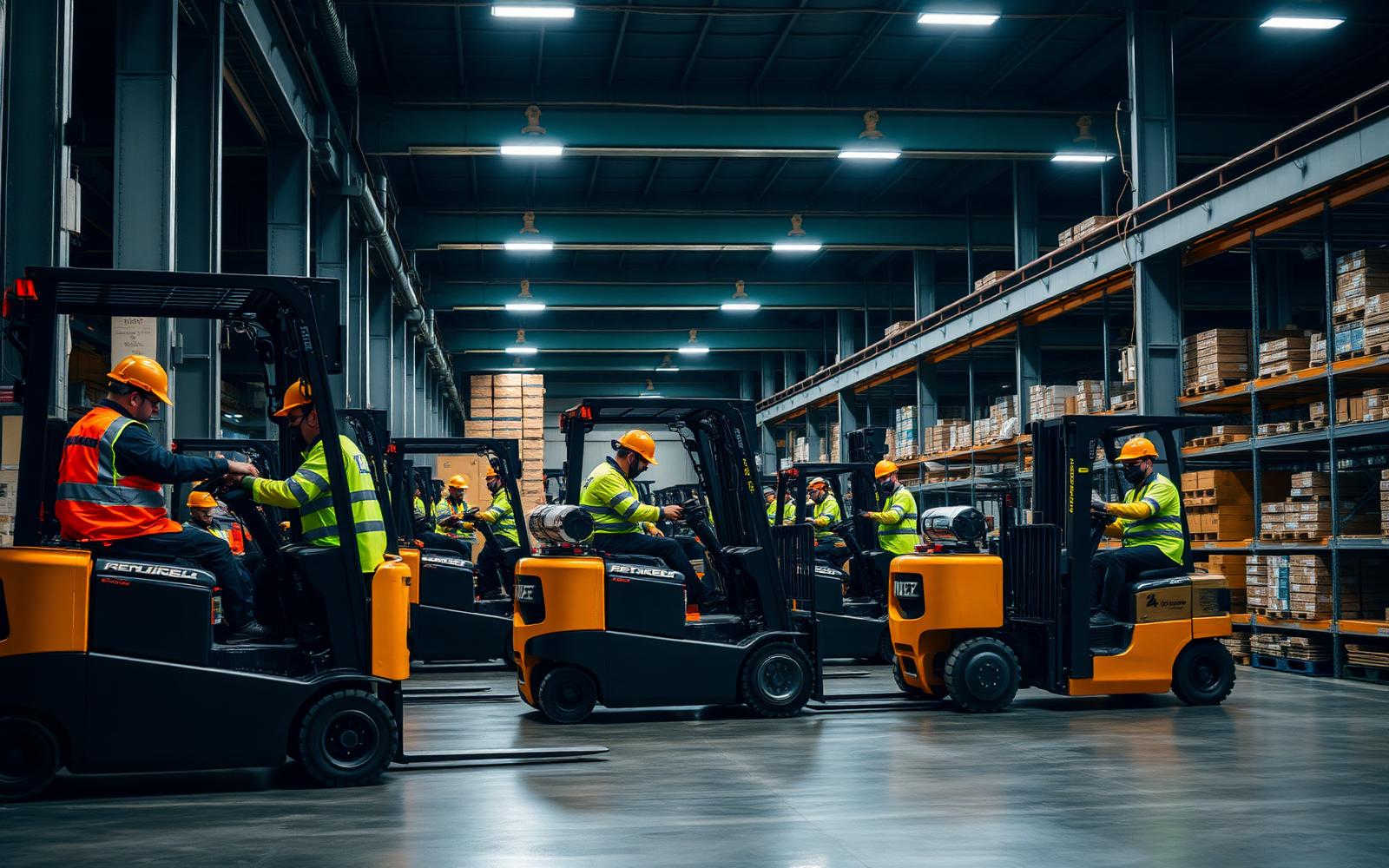 Operação industrial com equipamentos NiSato